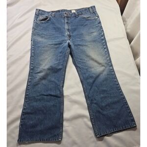 Levi's 517 Vtg. Made In USA High Rise Blue Jeans Orange Tab Men's 42x30 1996